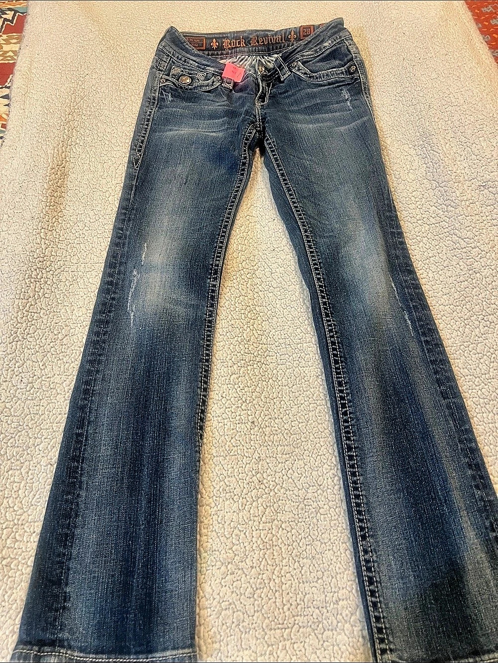 Rock Revival Straight leg Jeans Blue Waist 28